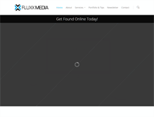 Tablet Screenshot of fluxxmedia.com